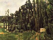 Paul Cezanne Poplar Trees china oil painting artist